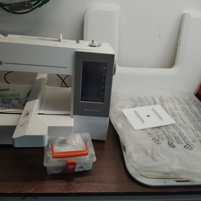 Hafciarka Janome MC 550 E program Janome Artistic Jr