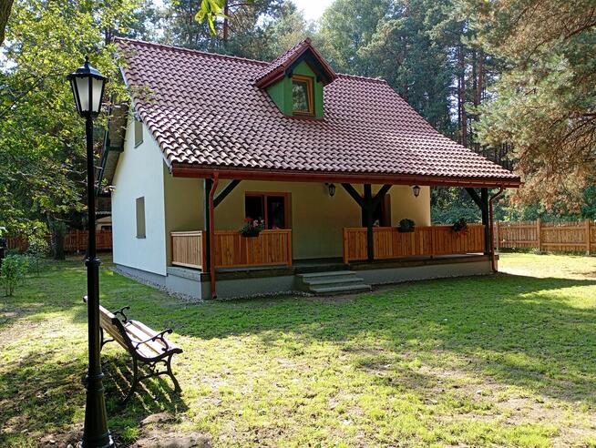 dom jednorodzinny z tarasem, Cyganka, gm. Dębe Wielkie