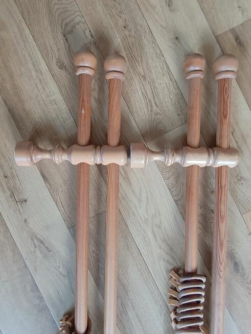 Karnisze drewniane 230 cm