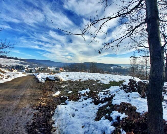 Działka budowlana z WZ – 974 m² – Hoczew, gmina Lesko – spok