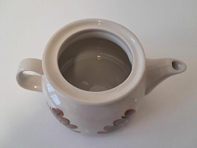 Czajniczek do herbaty, ceramiczny z Mirostowic, Vintage