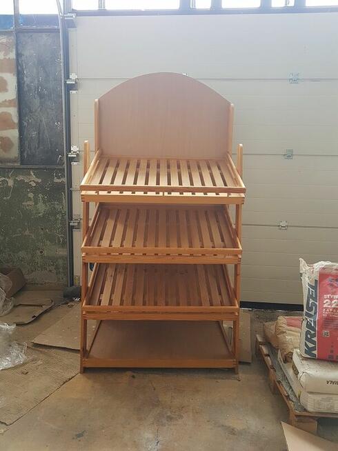 Regały sklepowe Lite Drewno