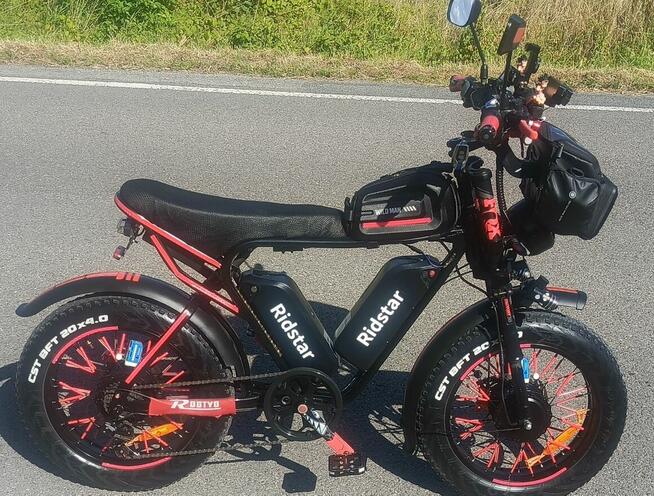 Rower elektryczny Ridtar Q 20 Pro 4x bateria