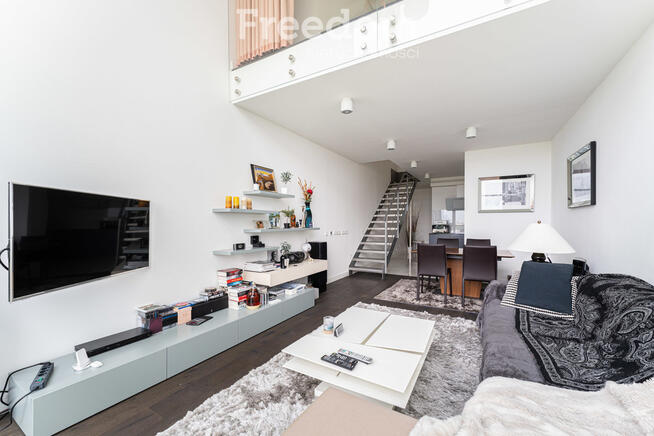 Dwupoziomowy loft| Garaż i komórka w cenie