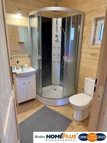 Drewniany dom letniskowy w Arciechowie, 70 m²