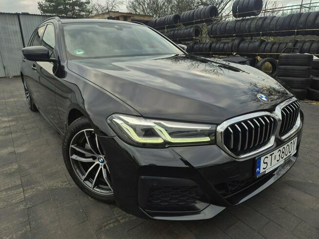 BMW 520xD 190KM M PAKIET automat LED skóra NAV kamera ASIST 2021 FV23%