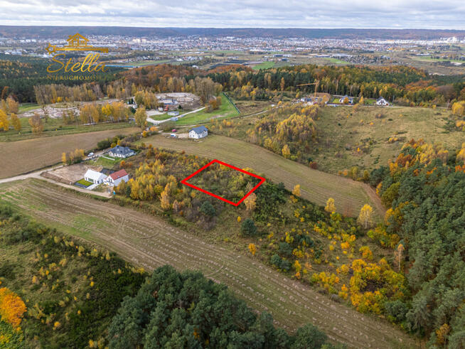 Działka budowlana Dębogórze gm. Kosakowo,