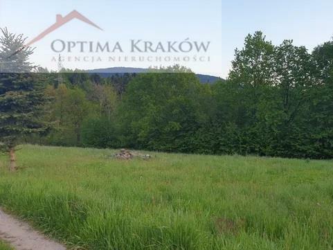 Działka budowlana Osieczany gm. Myślenice