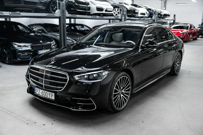 Mercedes S 580 V8 4Matic 503 KM. Salon PL. Webasto, masaże. Gwarancja do 09.2028.