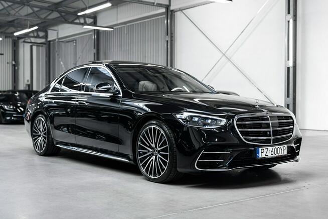 Mercedes S 580 V8 4Matic 503 KM. Salon PL. Webasto, masaże. Gwarancja do 09.2028.