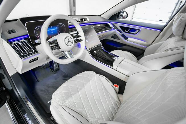 Mercedes S 580 V8 4Matic 503 KM. Salon PL. Webasto, masaże. Gwarancja do 09.2028.