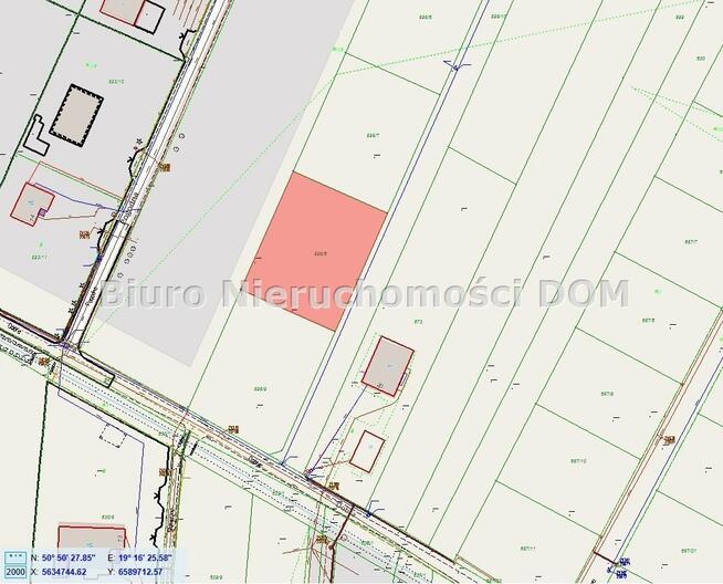 Działka budowlana Wancerzów gm. Mstów