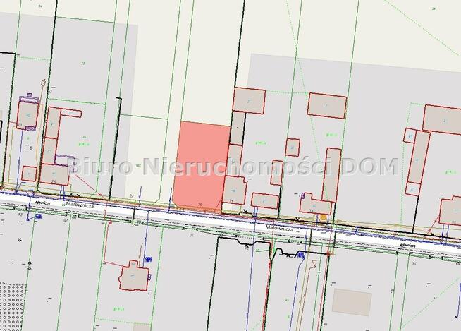 Działka Gąszczyk gm. Mstów