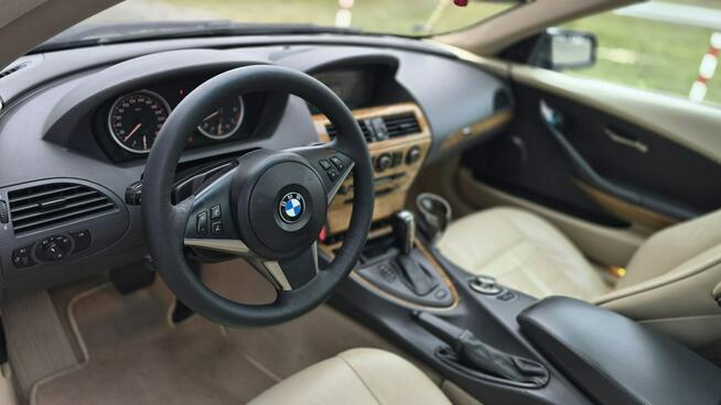 BMW 645 4.4 V8 Gaz Jasny Środek Bardzo Zadbana