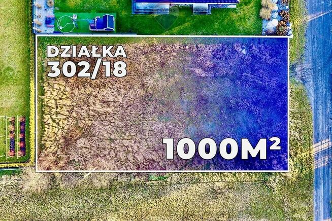 Na sprzedaż działka pow. 1.000 m²