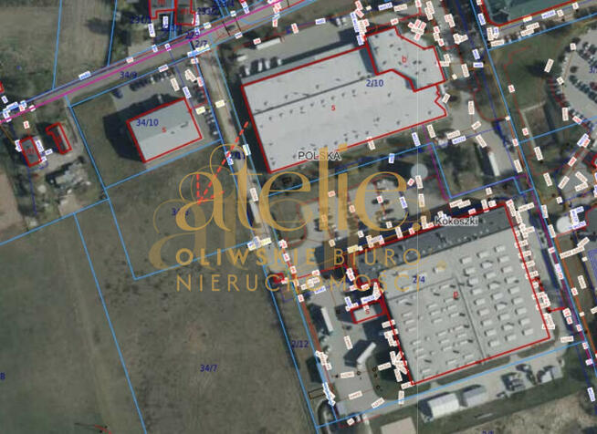 Gdańsk Kokoszki || Działka produkcyjno-usługowa