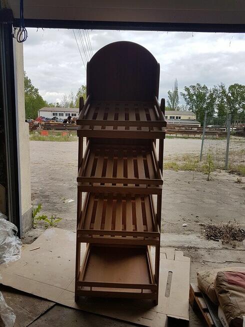 Regały sklepowe Lite Drewno