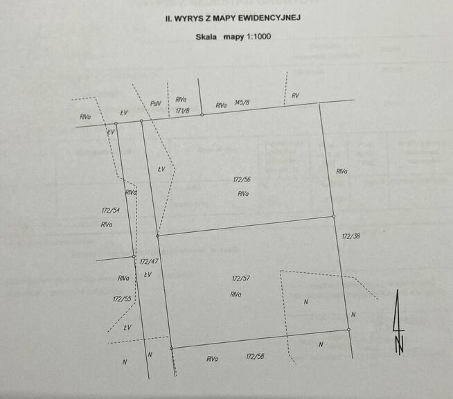 Działka budowlana Gady 30 arów