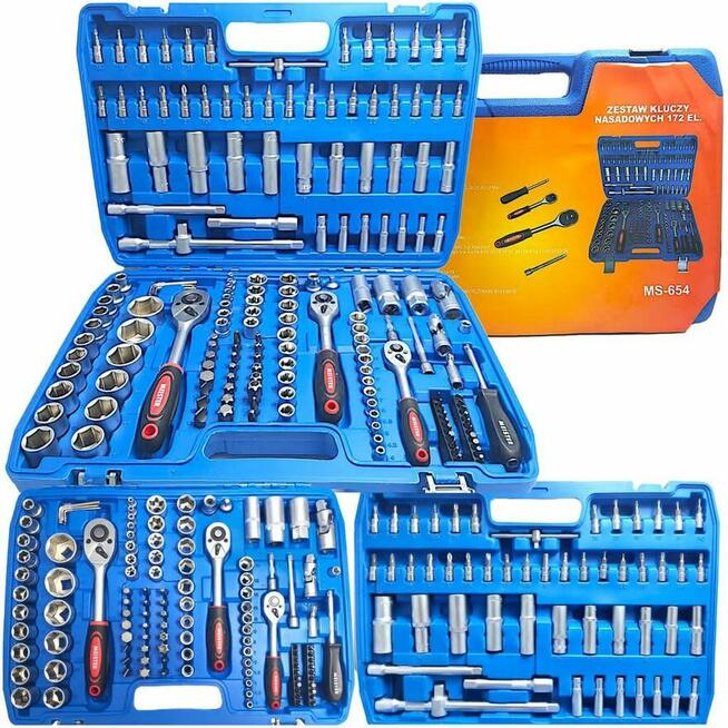 Klucze 172 elementy 199zl