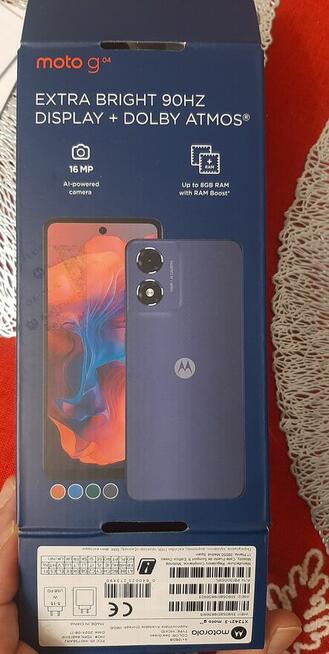Sprzedam Nową Motorola G 04