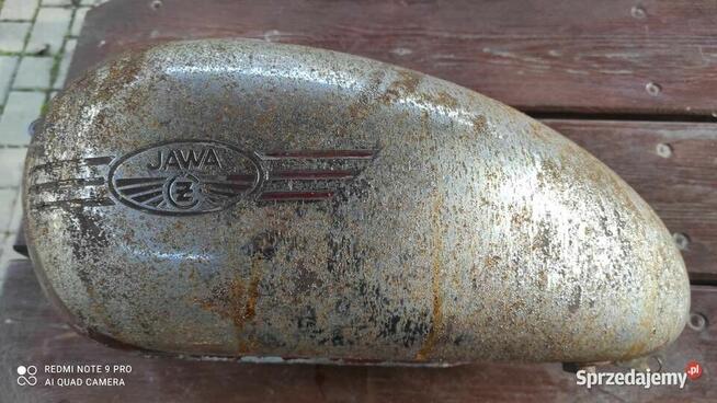 Bak Jawa Kiwaczka z amperomierzem, zbiornik paliwa