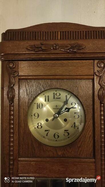 Międzywojenny zegar Gustav Beker, duży