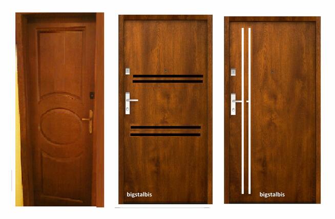 Drzwi zewnętrzne z MONTAŻEM akustyczne bloki