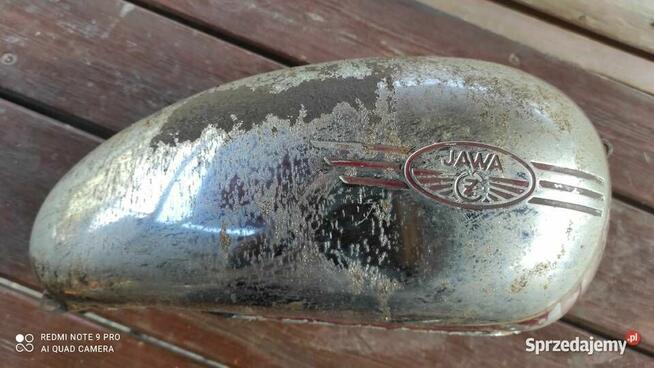 Bak Jawa Kiwaczka z amperomierzem, zbiornik paliwa