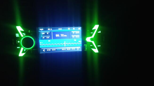 Radio samochodowe 1 din MP3 MP4 MP5 multimedialny kolor