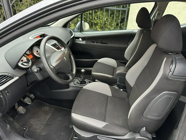 Peugeot 207 Oszczędna benzyna, klimatyzacja, isofix, niski przebieg, import Niemcy