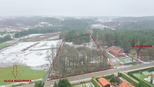 Działka budowlana Rydzewo gm. Miłki