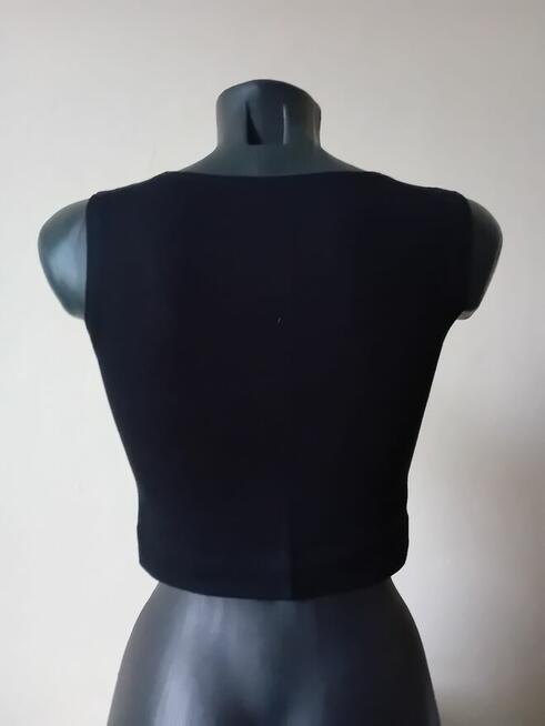 Czarny top bluzka
