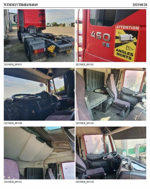 Ciągnik siodłowy Iveco AS 440 S45 Stralis E5 - 2011 r.