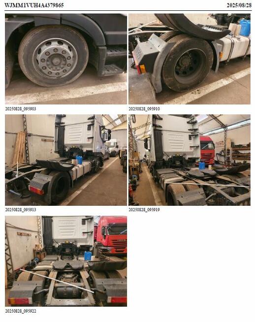 Ciągnik siodłowy Iveco AS 440 S50 Stralis E5 - 2010 r.