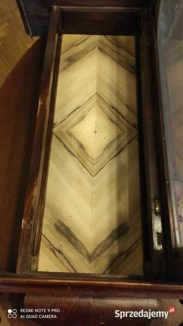 Stara skrzynia zegara wiszącego P 51, eklektyk