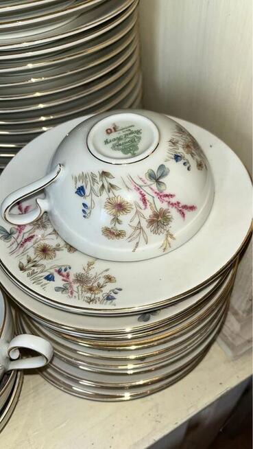 Filiżanka do herbaty. Łączka Royal Ivory. Bohemia.