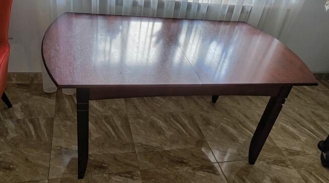 Stół Rozkładany Ciemny Zefam San Marino Rozsuwany drewniany