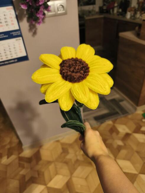 Kwiaty ręcznie robione