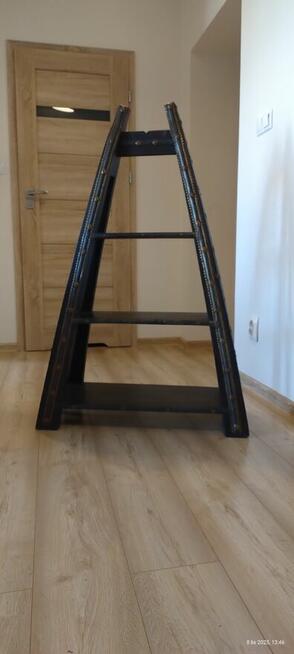 regał kolonialny z bali Palisander telx452x928x963