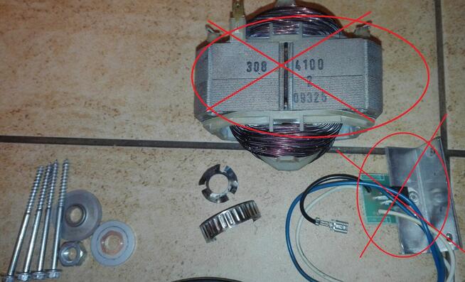 Zelmer Syrius 1600 typ.1600.3.K14H T-odkurzacz /części !