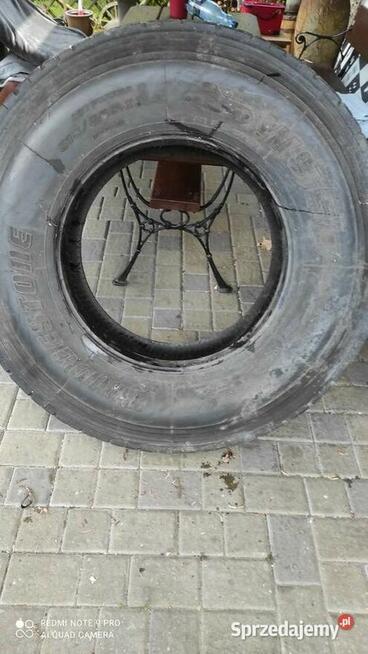 Opony zimowe Brigestone 315/80 r 22,5 2 sztuki 14.3 mm bieżn