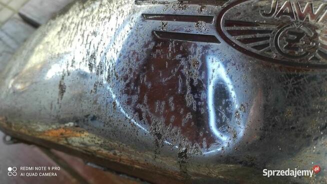 Bak Jawa Kiwaczka z amperomierzem, zbiornik paliwa