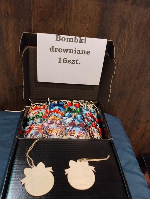 Bombki drewniane