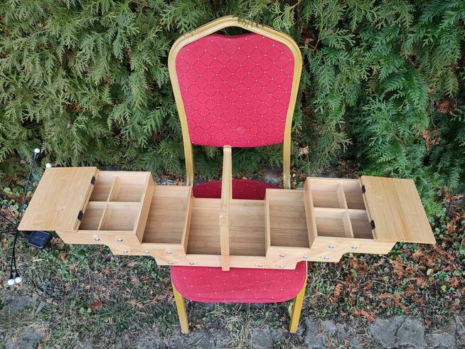 Niciarka Drewniana Z Drewna Kuferek Bambusowy Pudełko Nici