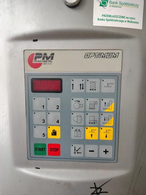 Owijarka do palet folią stretch Pragometal WMS 15 Optimum