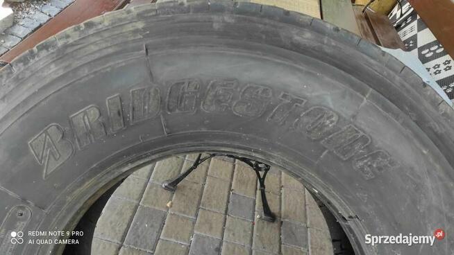 Opony zimowe Brigestone 315/80 r 22,5 2 sztuki 14.3 mm bieżn