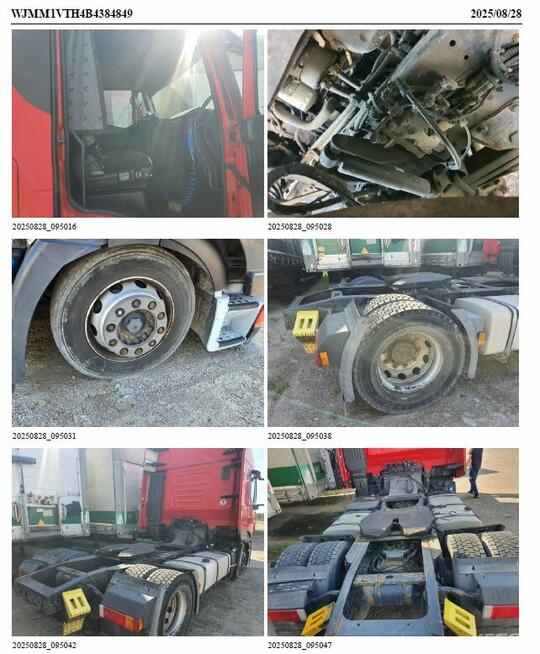 Ciągnik siodłowy Iveco AS 440 S45 Stralis E5 - 2011 r.