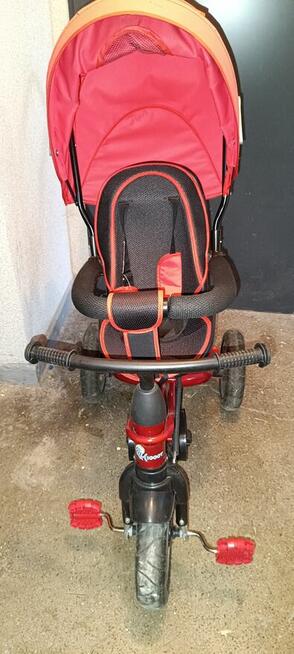 Wózek-rowerek z baldachimem