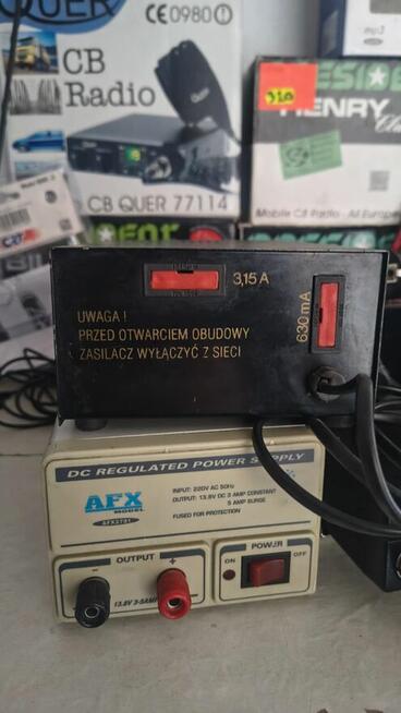 Ładowarka POWER CB Zasilacz 13,8V 3A 5A CB radio Polski