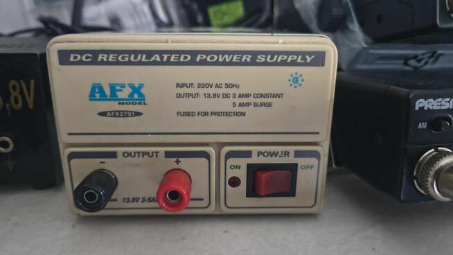 Ładowarka POWER CB Zasilacz 13,8V 3A 5A CB radio Polski